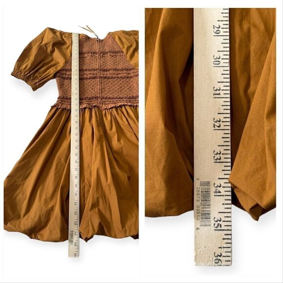 Ulla Johnson Kali Smock Bodice‎ Cotton Bubble Dress,  Size 4,  New with tag - Picture 14 of 16